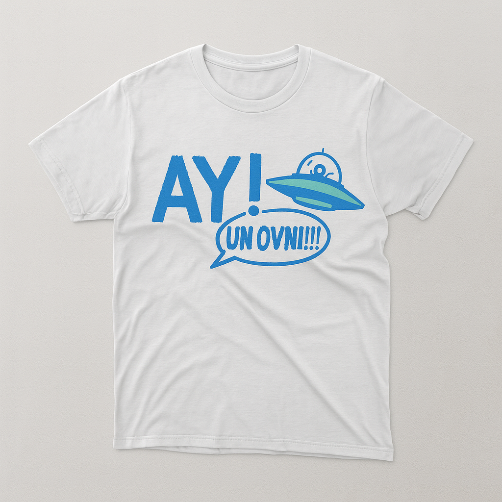 Model wearing plain white basic tee.